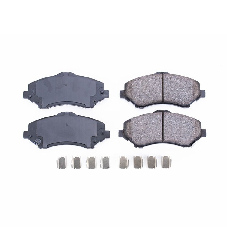 Z17 Evolution Ceramic Front Brake Pads Fits Select 2007-2018 Chrysler, Dodge, Jeep, Ram, Volkswagen Models