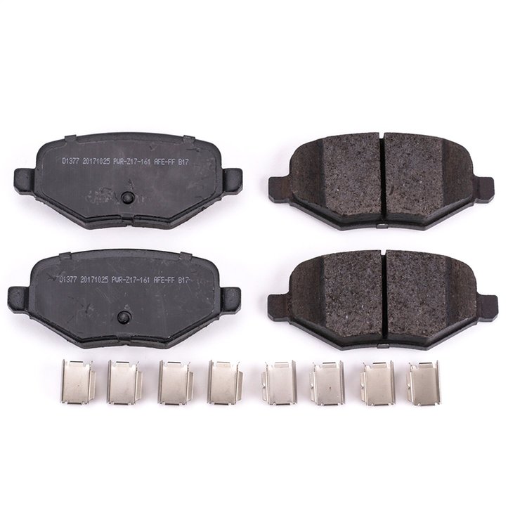 Z17 Evolution Plus Ceramic Rear Brake Pads Fits Select 2009-2019 Ford, Lincoln Models
