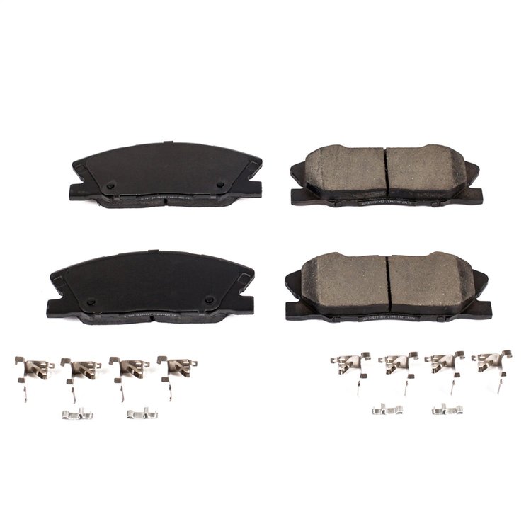 17-1468 Z17 Evolution Ceramic Front Brake Pads, 2014-2022 Dodge Charger Pursuit