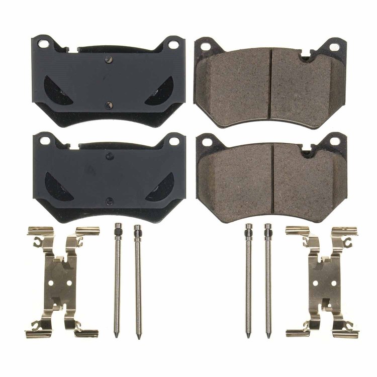 17-2139 Front Z17 Low-Dust Ceramic Brake Pads w/Hardware