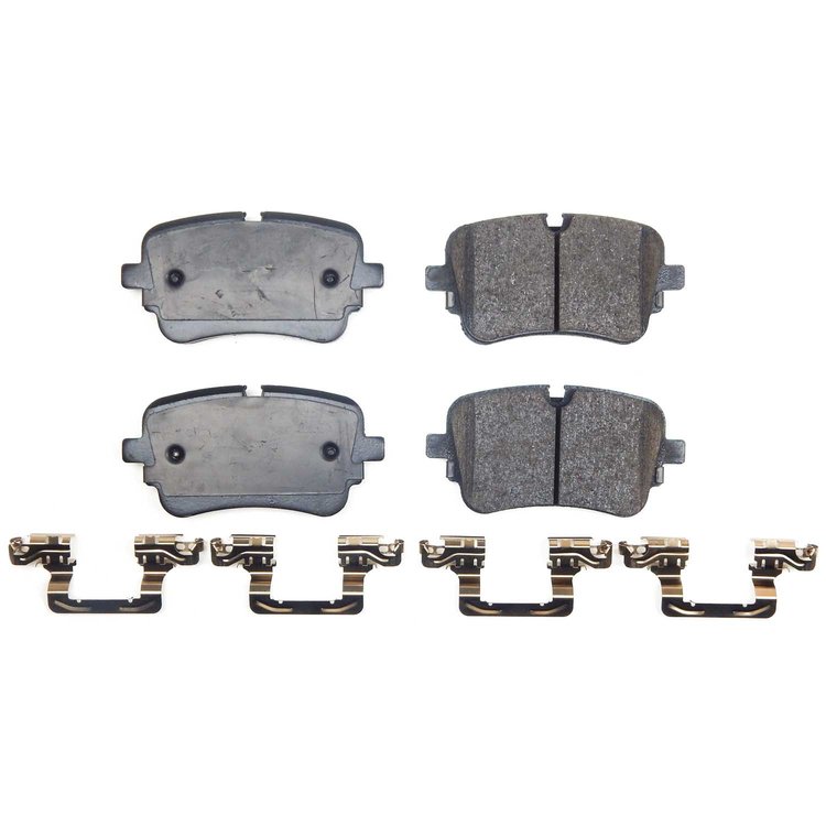 17-2365 Rear Z17 Low-Dust Ceramic Brake Pads w/Hardware