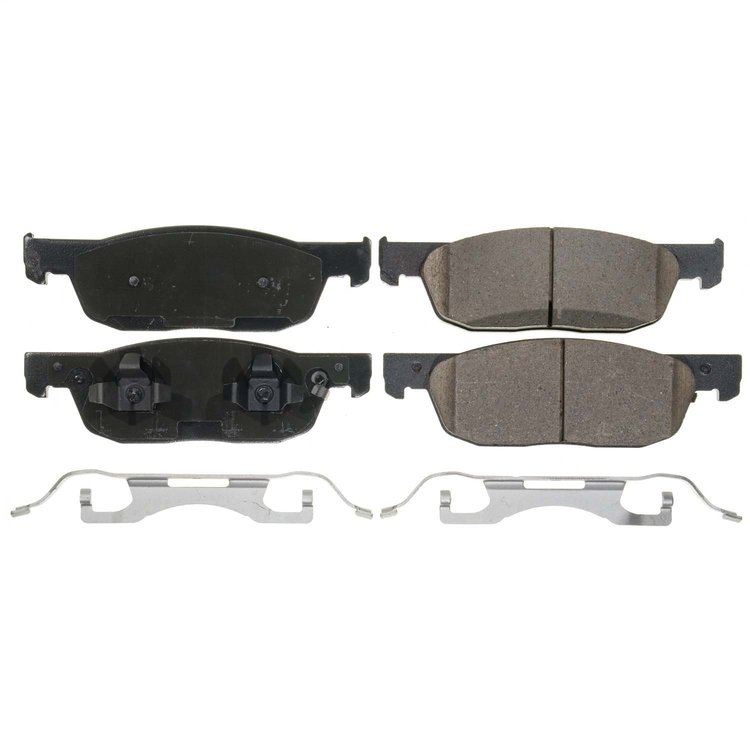 17-2396 Front Z17 Low-Dust Ceramic Brake Pads w/Hardware