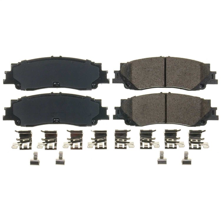 17-2439 Rear Z17 Low-Dust Ceramic Brake Pads w/Hardware