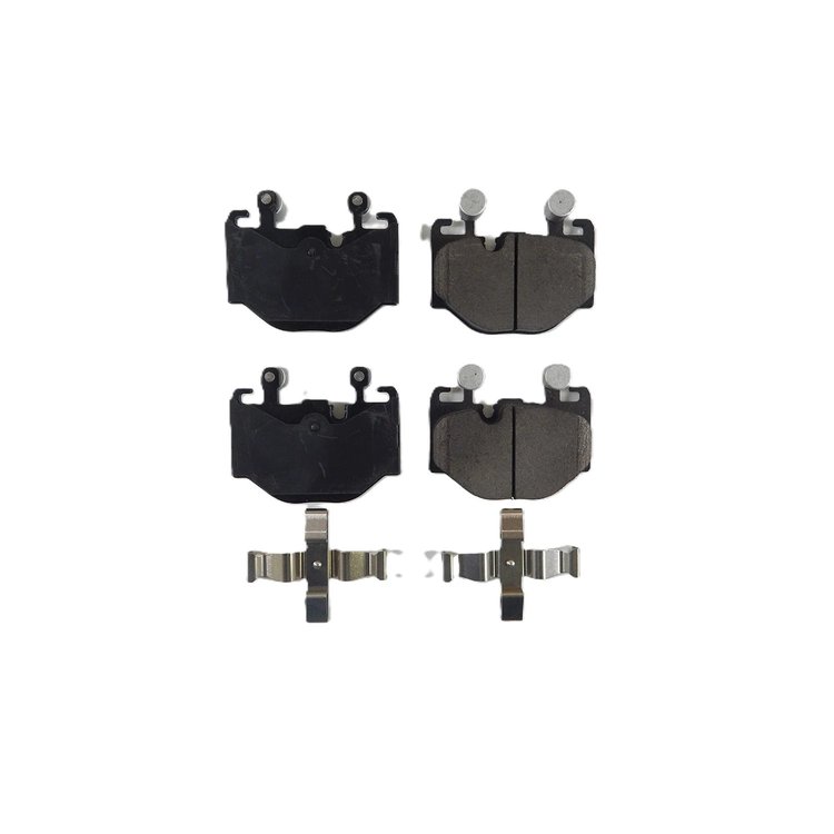 Front Z17 Evolution Brake Pad Set w/Hardware Fits Select BMW 530i, 530i xDrive, X3 [Ceramic]
