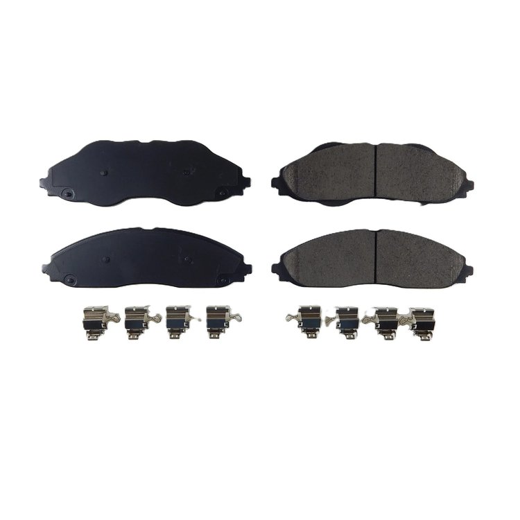 Front Z17 Evolution Brake Pad Set w/Hardware Fits Select Ford Expedition & Lincoln Navigator [Ceramic]