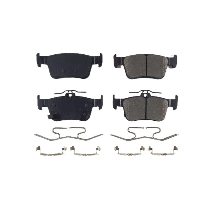 Rear Z17 Evolution Brake Pad Set w/Hardware Fits Select Honda Civic [Ceramic]