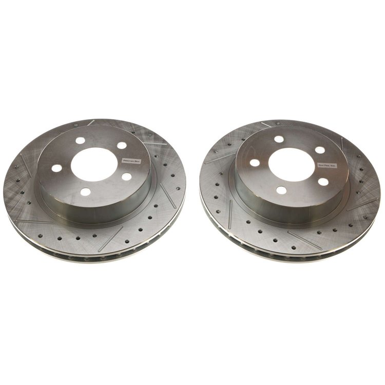 DRILLEDSLOTTED ROTOR PAIR