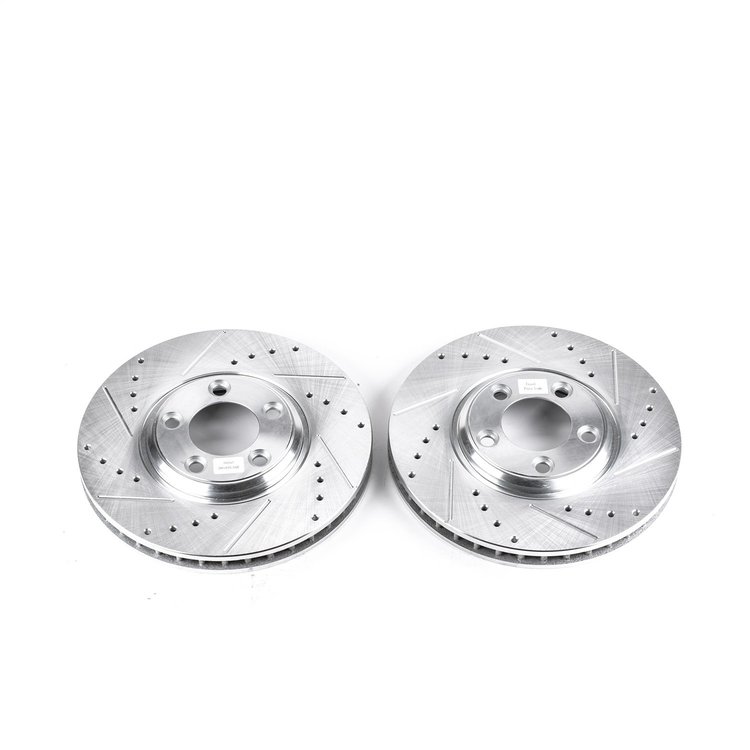 Power Stop Drilled And Slotted Brake Rotor