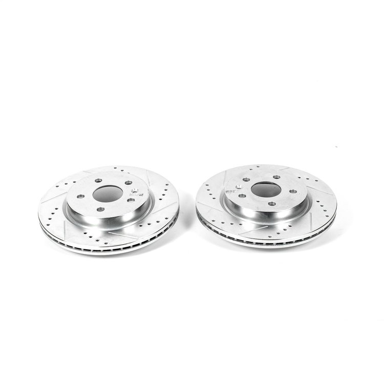 Power Stop Drilled And Slotted Brake Rotor