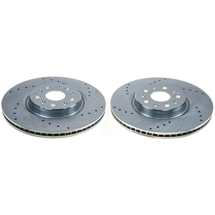 DRILLEDSLOTTED ROTOR PAIR