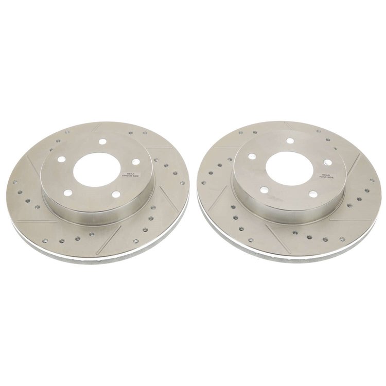 DRILLEDSLOTTED ROTOR PAIR