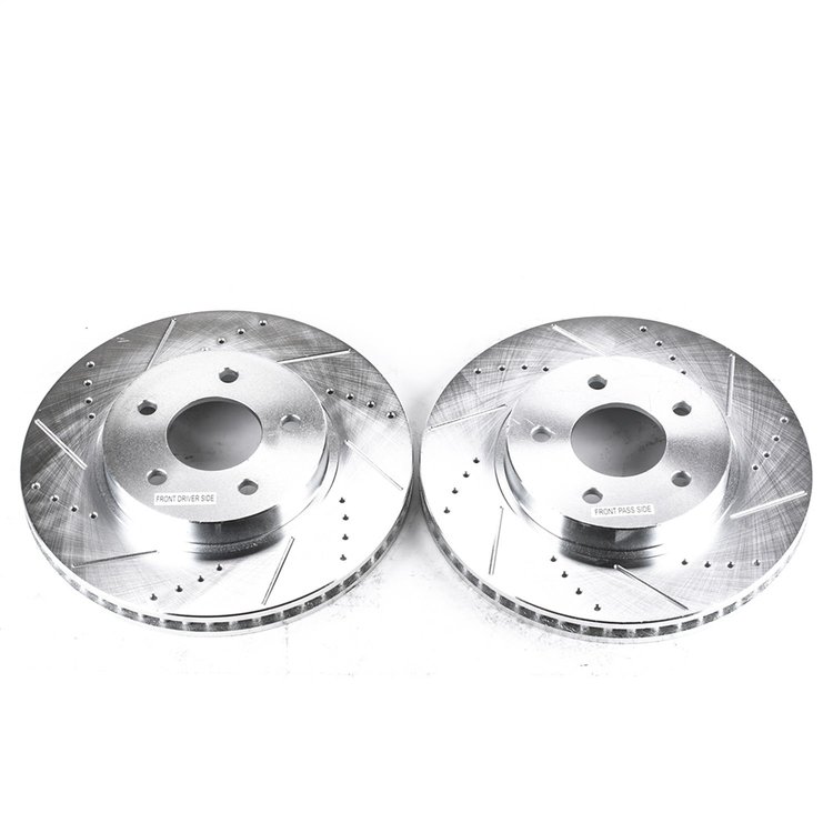 Power Stop Drilled And Slotted Brake Rotor