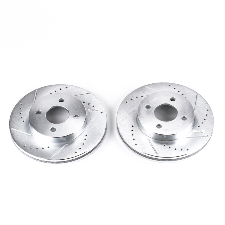 Power Stop Drilled And Slotted Brake Rotor