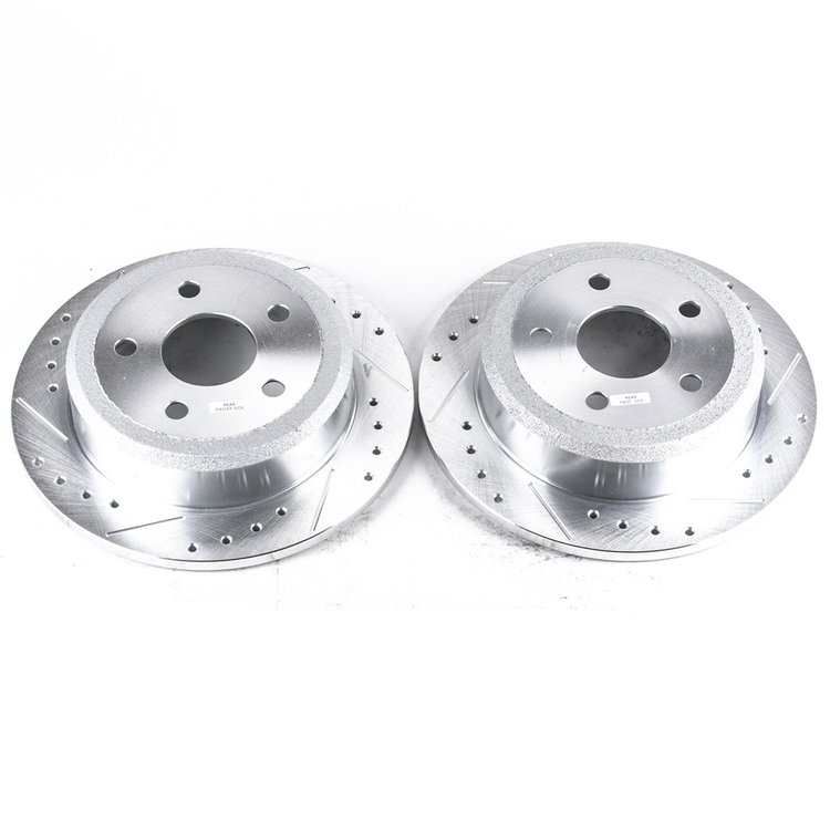 Power Stop Drilled And Slotted Brake Rotor