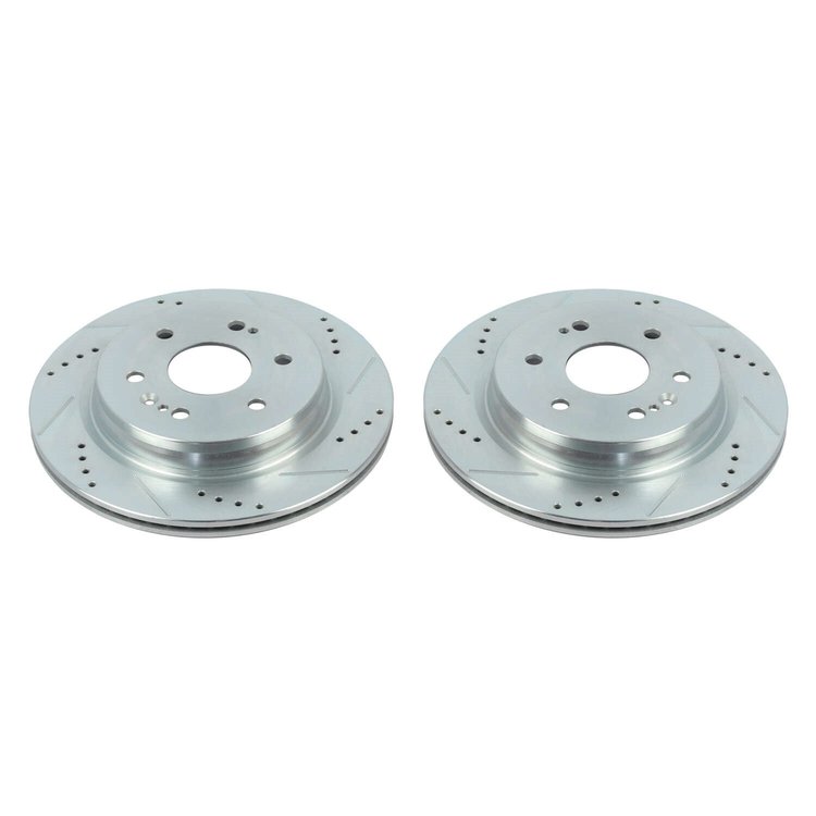 DRILLEDSLOTTED ROTOR PAIR