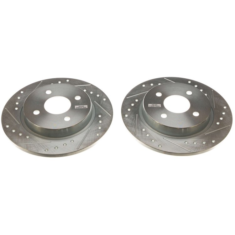 DRILLEDSLOTTED ROTOR PAIR