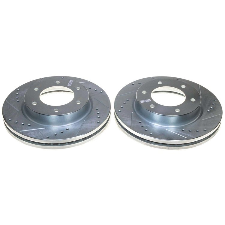 DRILLEDSLOTTED ROTOR PAIR