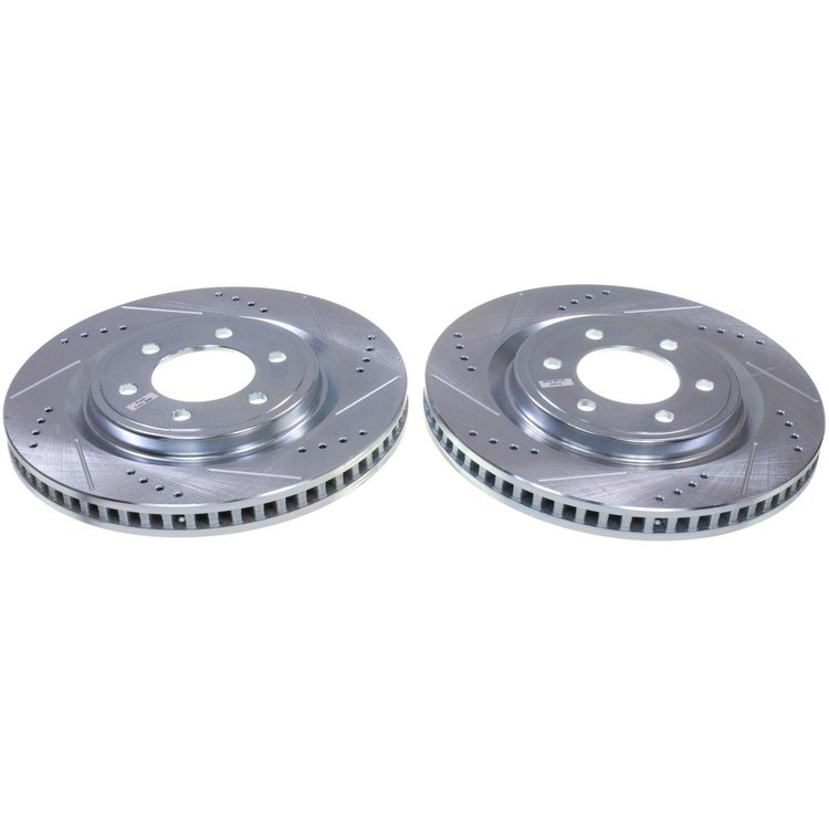 DRILLEDSLOTTED ROTOR PAIR