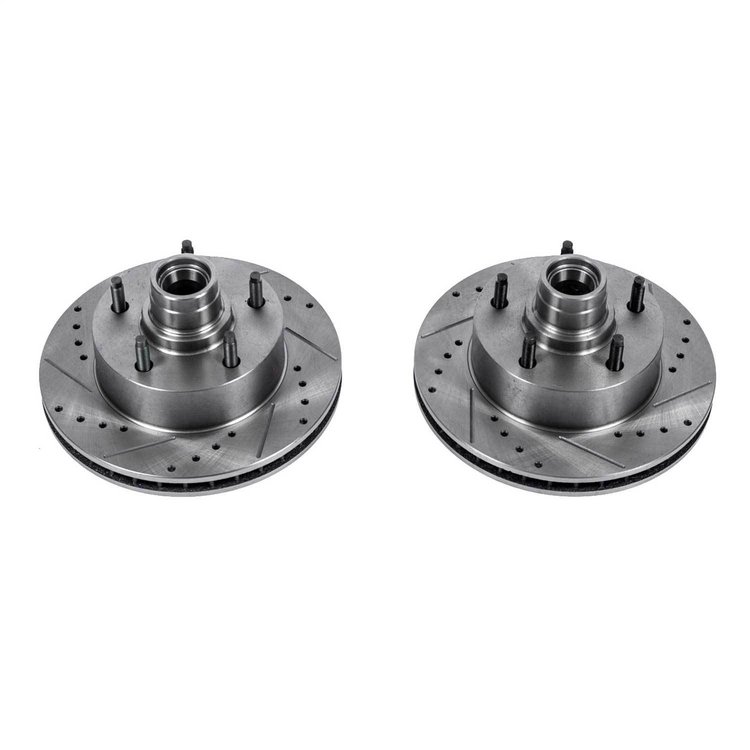 Power Stop Drilled And Slotted Brake Rotor