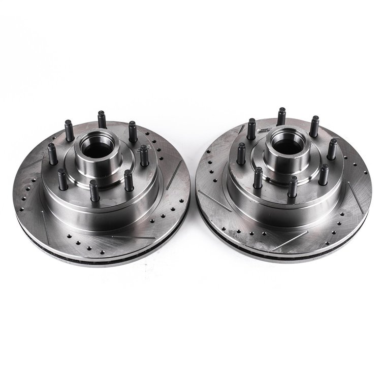 Power Stop Drilled And Slotted Brake Rotor