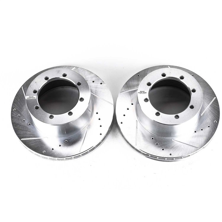 Power Stop Drilled And Slotted Brake Rotor
