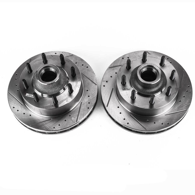 Power Stop Drilled And Slotted Brake Rotor