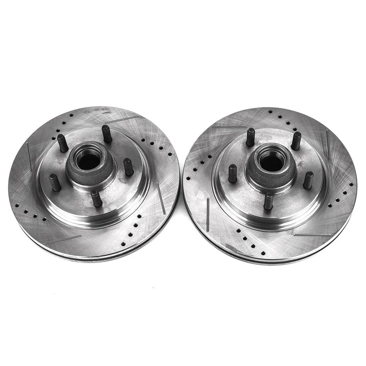 Power Stop Drilled And Slotted Brake Rotor