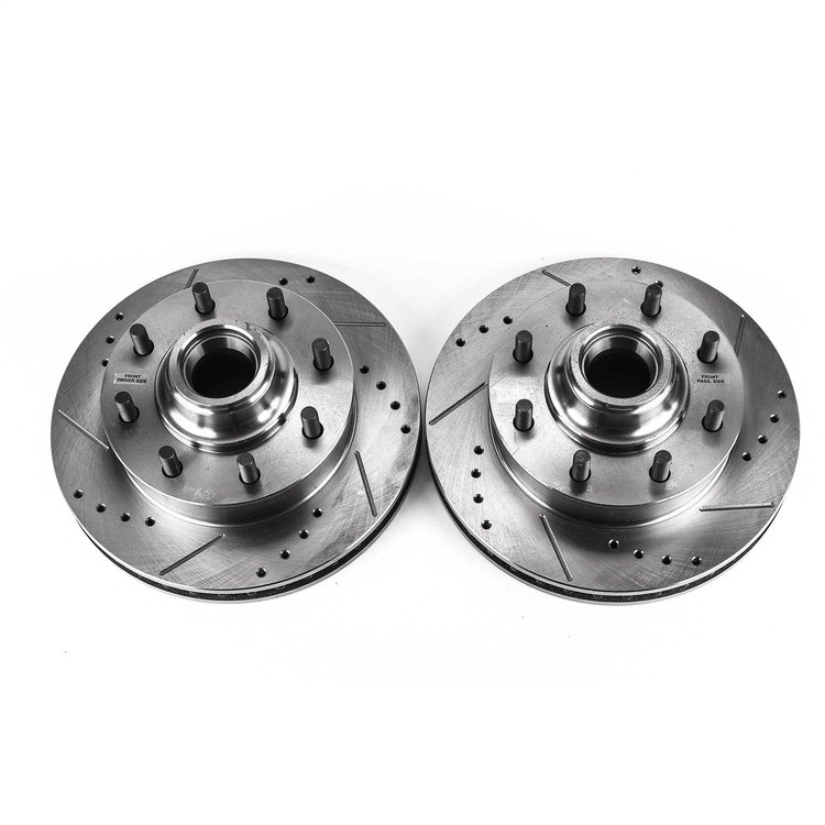 Power Stop Drilled And Slotted Brake Rotor