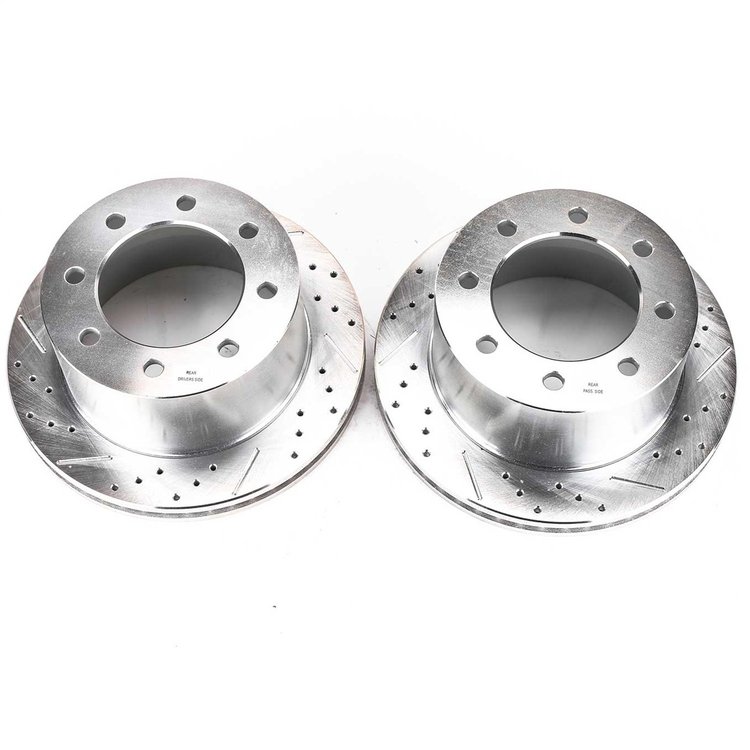 Power Stop Drilled And Slotted Brake Rotor