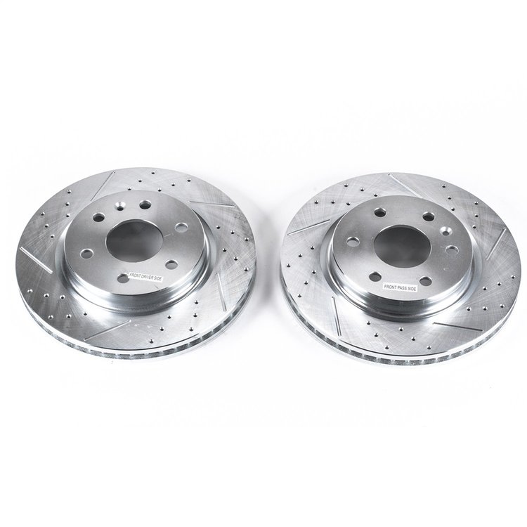 Power Stop Drilled And Slotted Brake Rotor