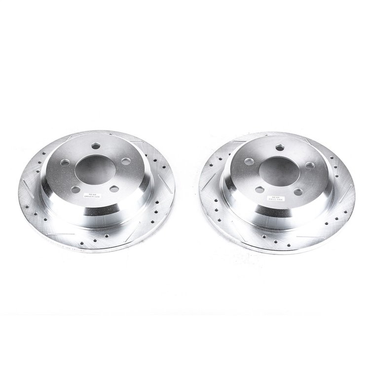 Power Stop Drilled And Slotted Brake Rotor