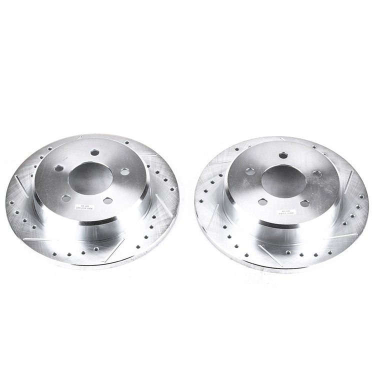 Power Stop Drilled And Slotted Brake Rotor