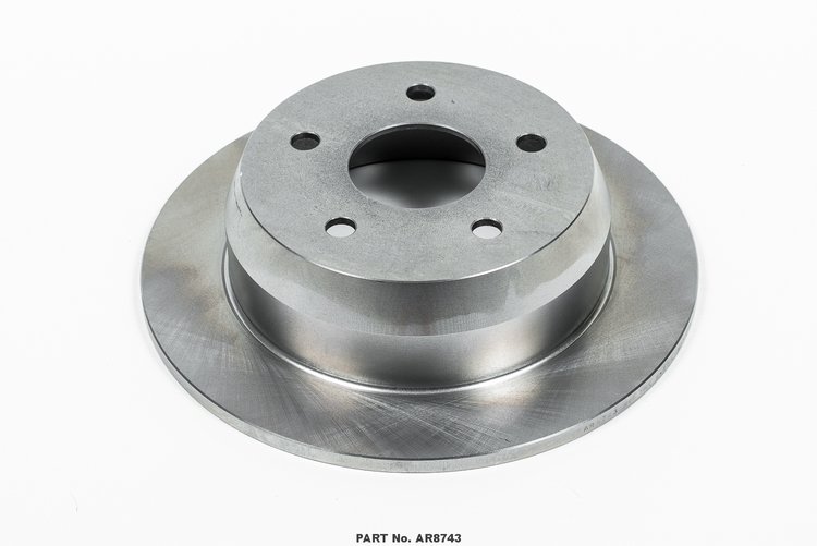 Rear OE Stock Replacement Brake Rotor, 2002 Jeep Grand Cherokee