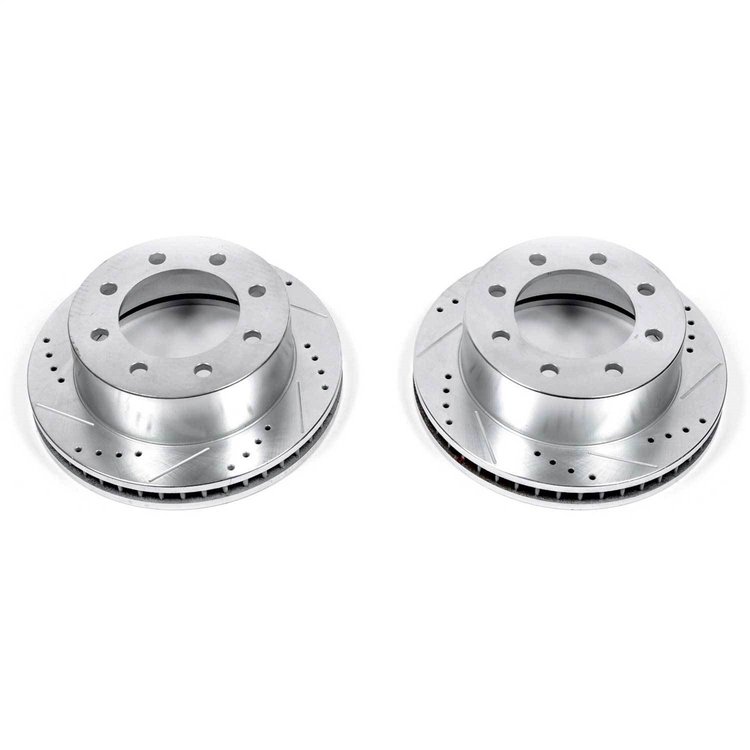 Power Stop Drilled And Slotted Brake Rotor