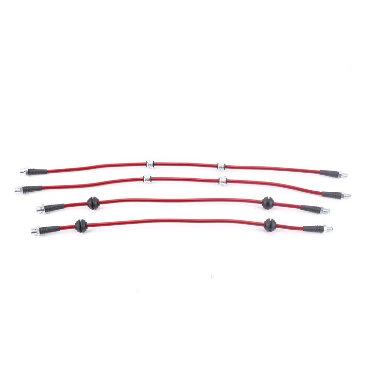 Braided Stainless Steel Hose Kit - 2009-2016 BMW Z4 SDrive30i & SDrive35i - Front & Rear Set