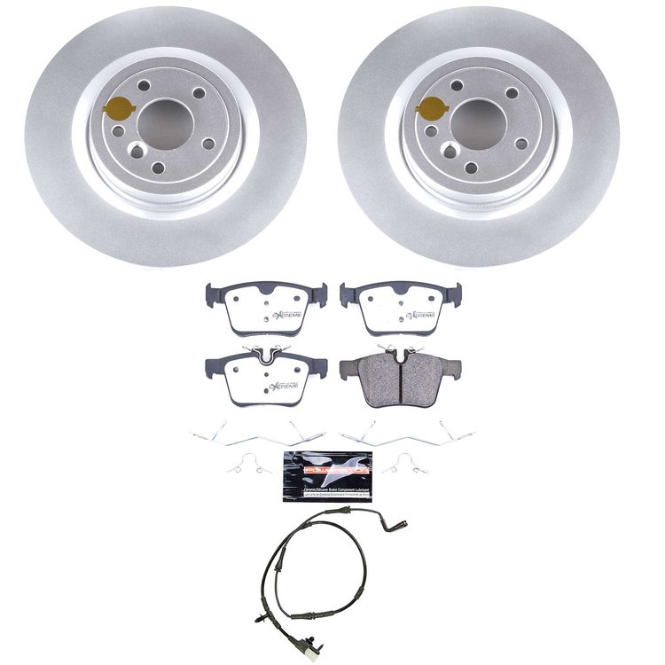Z36 Truck & Tow Premium Carbon-Fiber Ceramic Brake Pad and Fully Coated Rotor Kit for 2017-2020 Jaguar XE & 2016-2024 Jaguar XF