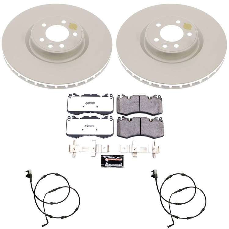 Z36 Truck & Tow Premium Carbon-Fiber Ceramic Brake Pad and Fully Coated Rotor Kit for 2018-2022 Land Rover Range Rover