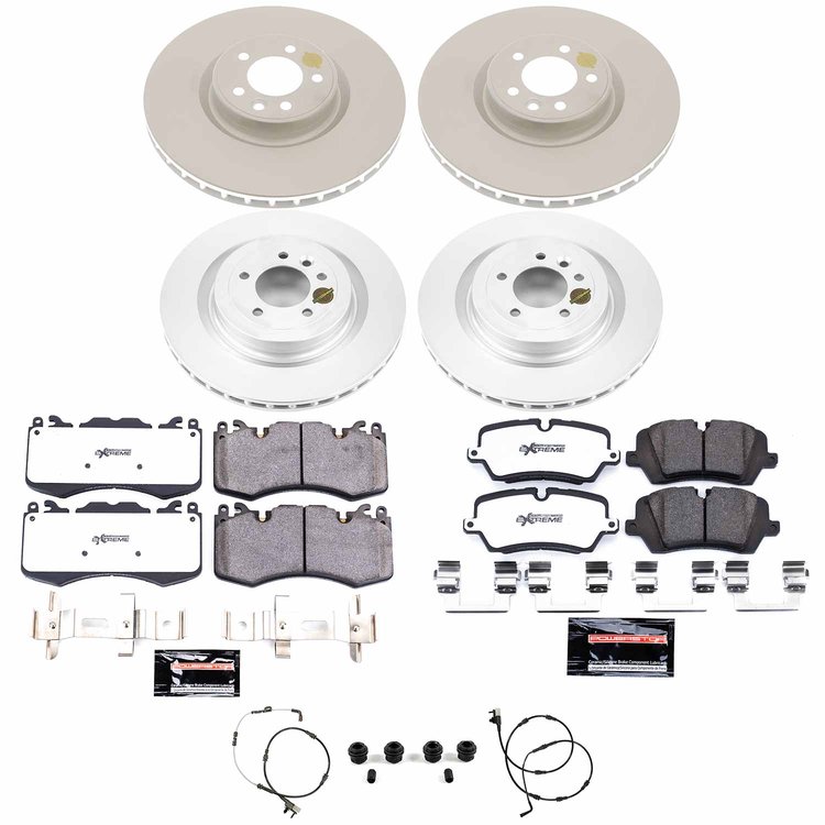 Z36 Truck & Tow Premium Carbon-Fiber Ceramic Brake Pad and Fully Coated Rotor Kit for 2018-2021 Land Rover Range Rover Sport