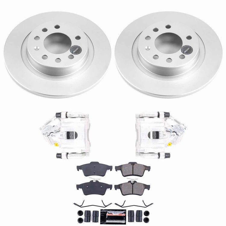 Z23 Daily Driver Premium Carbon-Fiber Ceramic Pad, Fully Coated Rotor, and Caliper Kit for 2006-2009 Pontiac Solstice