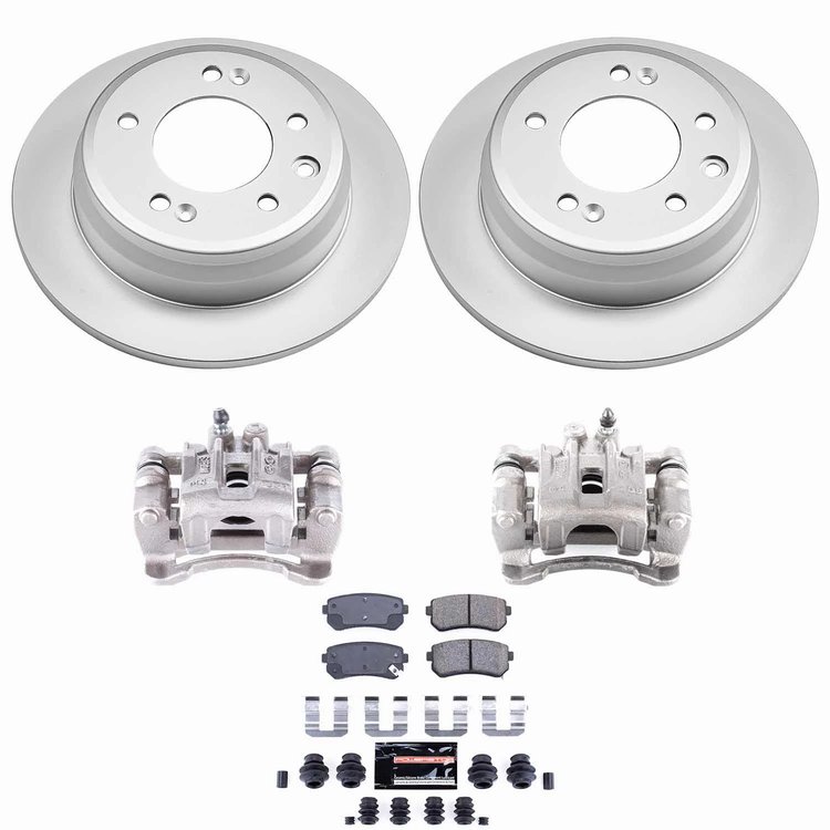 Z23 Daily Driver Premium Carbon-Fiber Ceramic Pad, Fully Coated Rotor, and Caliper Kit for 2010-2015 Hyundai Tucson