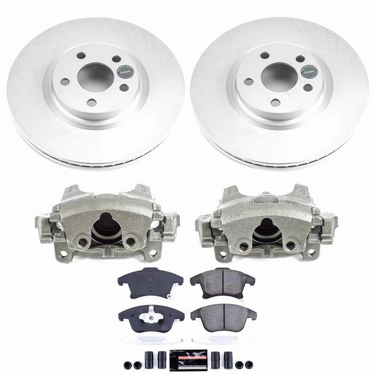 Z23 Daily Driver Premium Carbon-Fiber Ceramic Pad, Fully Coated Rotor, and Caliper Kit for 2017-2020 Lincoln MKZ