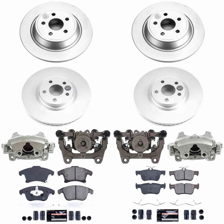 Z23 Daily Driver Premium Carbon-Fiber Ceramic Pad, Fully Coated Rotor, and Caliper Kit for 2017-2020 Lincoln MKZ