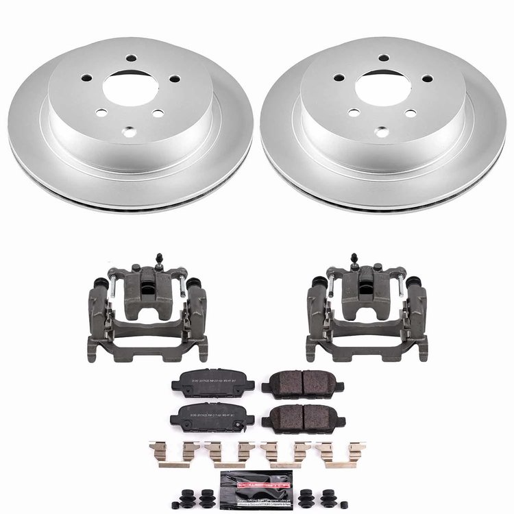Z23 Daily Driver Premium Carbon-Fiber Ceramic Pad, Fully Coated Rotor, and Caliper Kit for 2014-2024 INFINITI Q50