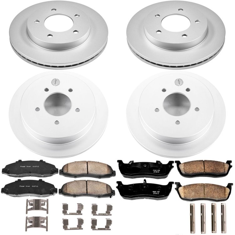 Z17 COATED BRAKE KIT
