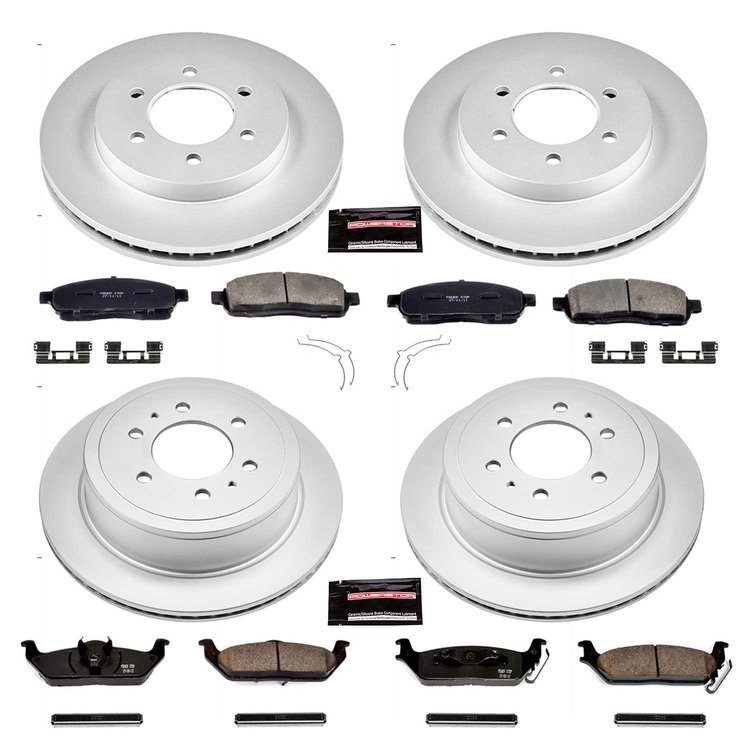 Z17 COATED BRAKE KIT