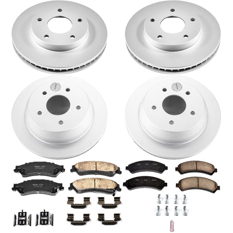 Z17 COATED BRAKE KIT