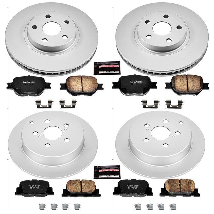Z17 COATED BRAKE KIT