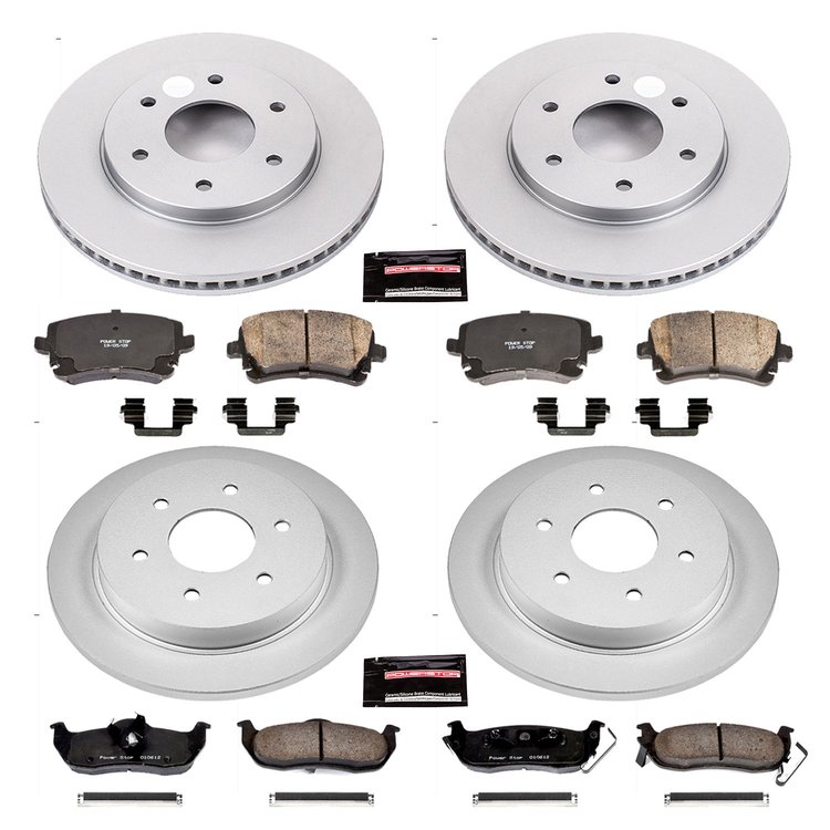 Z17 COATED BRAKE KIT