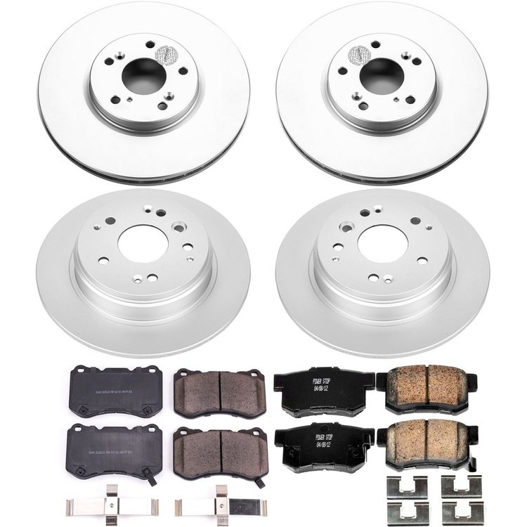 Z17 COATED BRAKE KIT