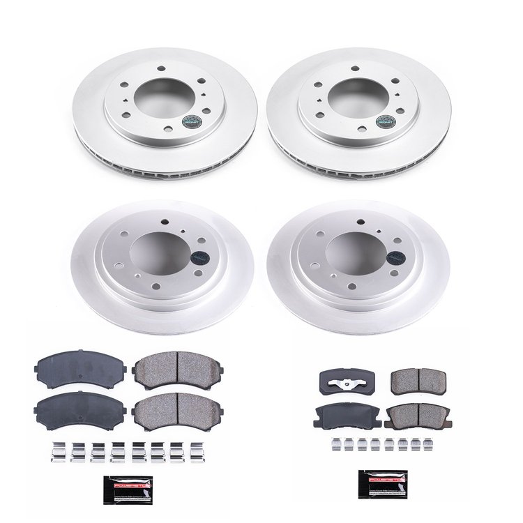 Z17 COATED BRAKE KIT